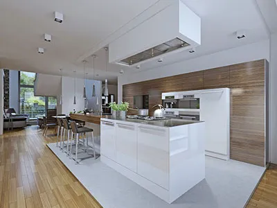 900CFM-Double entrée Ventilateur centrifuge pour hotte