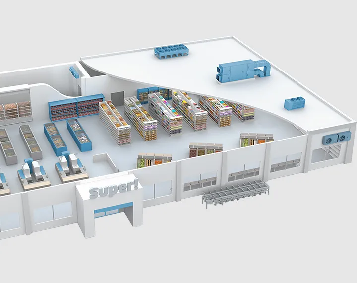 Applications du ventilateur centrifuge à entrée unique